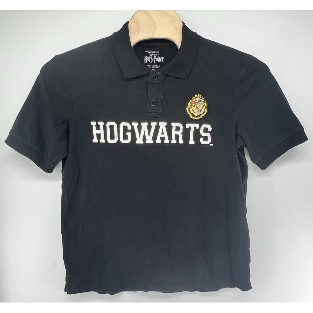 Universal Studios Wizarding World of Harry Potter Hogwarts Polo Shirt Mens XL